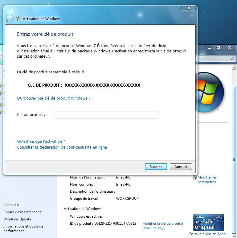 Кряк для виндовс. Окно активации Windows 7. Активация Windows 7.