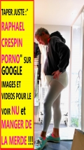 Crespin raphael en legging blanc