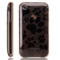 Coque iphone 3g s pate noir