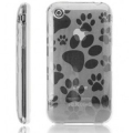 Coque iphone 3g s pate gris