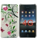 Coque iphone 4 fleur