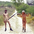 Couple hunter naked