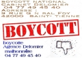 16 boycotte agence delomier malhonnA te 04 77 49 45 40
