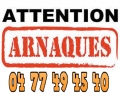 Arnaque au telephone agence delomier malhonnA te 04 77 49 45 40 n