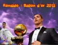 Ronaldo ballon or 2013 fifa