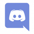 Discord logo blue