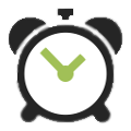 Alarm clock time icon 18